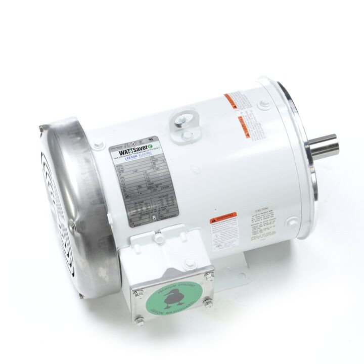 132200.00, 5 & 3 HP, 3 Ph, 60 & 50 Hz, 230/460 & 190/380 V, 3600 & 3000 RPM, 184TC Frame, TEFC, General Purpose Motor, C184T34WK10A