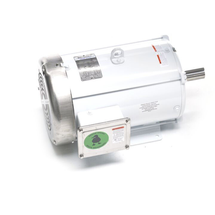 140820.00, 10 & 10 HP, 3 Ph, 60 & 50 Hz, 230/460 & 190/380 V, 1800 & 1500 RPM, 215T Frame, TEFC, General Purpose Motor, C215T17WB5A