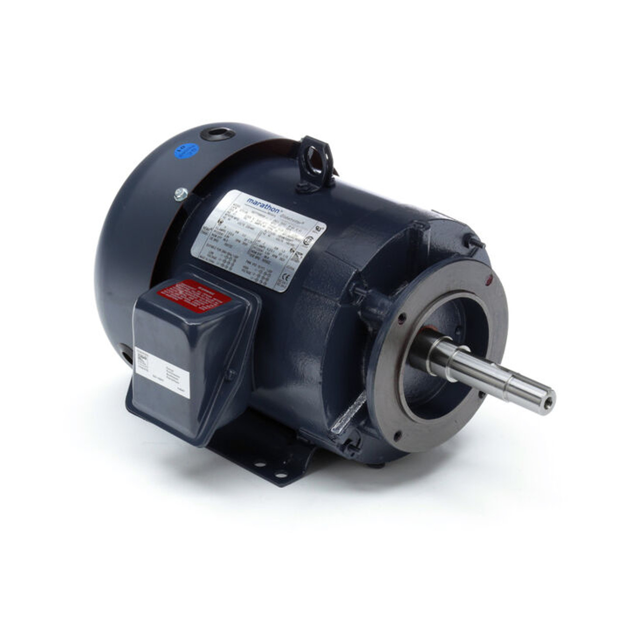 GT3110A-P, 3 & 2 HP, 3 Ph, 60 & 50 Hz, 230/460 & 190/380 V, 1800 & 1500 RPM, 182JM Frame, TEFC, Globetrotter® Close-Coupled Pump Motor, 182TTFBD6072