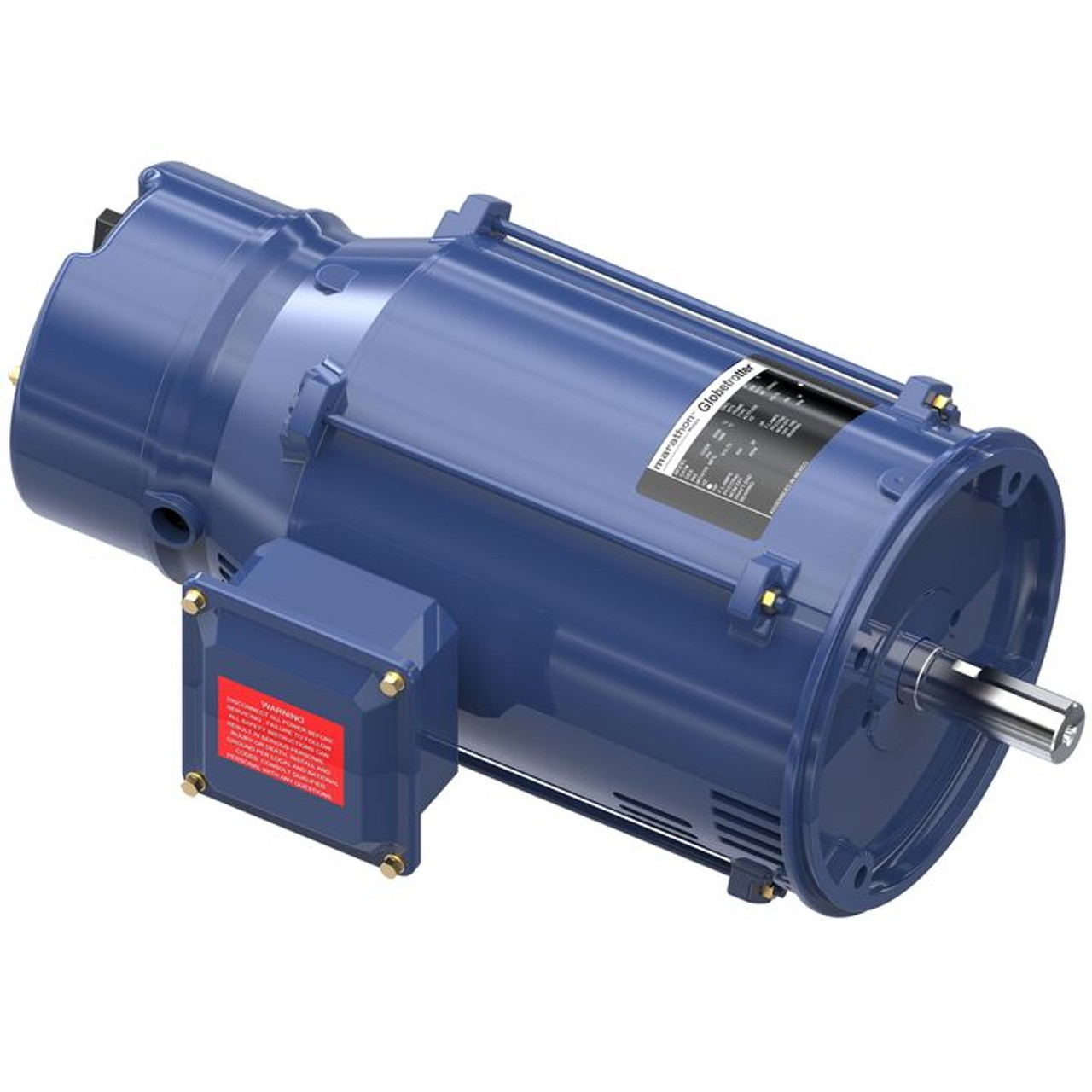 K582, 5 & 3 HP, 3 Ph, 60 & 50 Hz, 230/460 & 190/380 V, 1800 & 1500 RPM, 184TC Frame, DP, Brake Motor, 184TTDBD6040