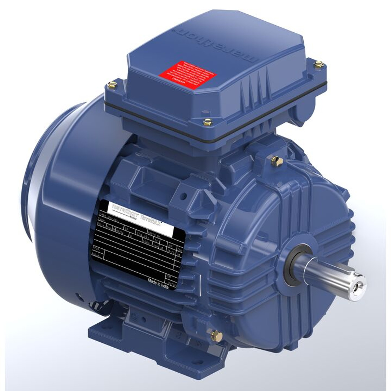 R314B, 1 HP, 3 Ph, 60 Hz, 230/460 V, 1200 RPM, 90S Frame, TEFC, Cast Iron Motor, TCAP753AE211GAA009