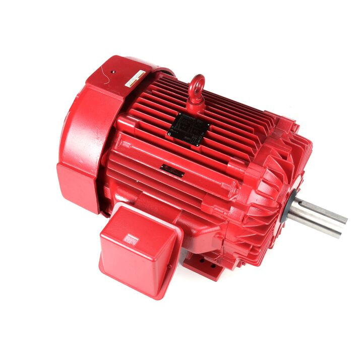 Y1625, 75 & 60 HP, 3 Ph, 60 & 50 Hz, 230/460 & 190/380 V, 3600 & 3000 RPM, 365TS Frame, TEFC, Fire Pump Motor, 365TSTFS14009