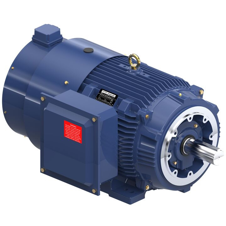Y517A, 100 HP, 3 Ph, 60 Hz, 230/460 V, 1800 RPM, 405TC Frame, TEBC-AXIAL, Blue Max® Inverter Duty Encoder Motor, 405THFCD8046