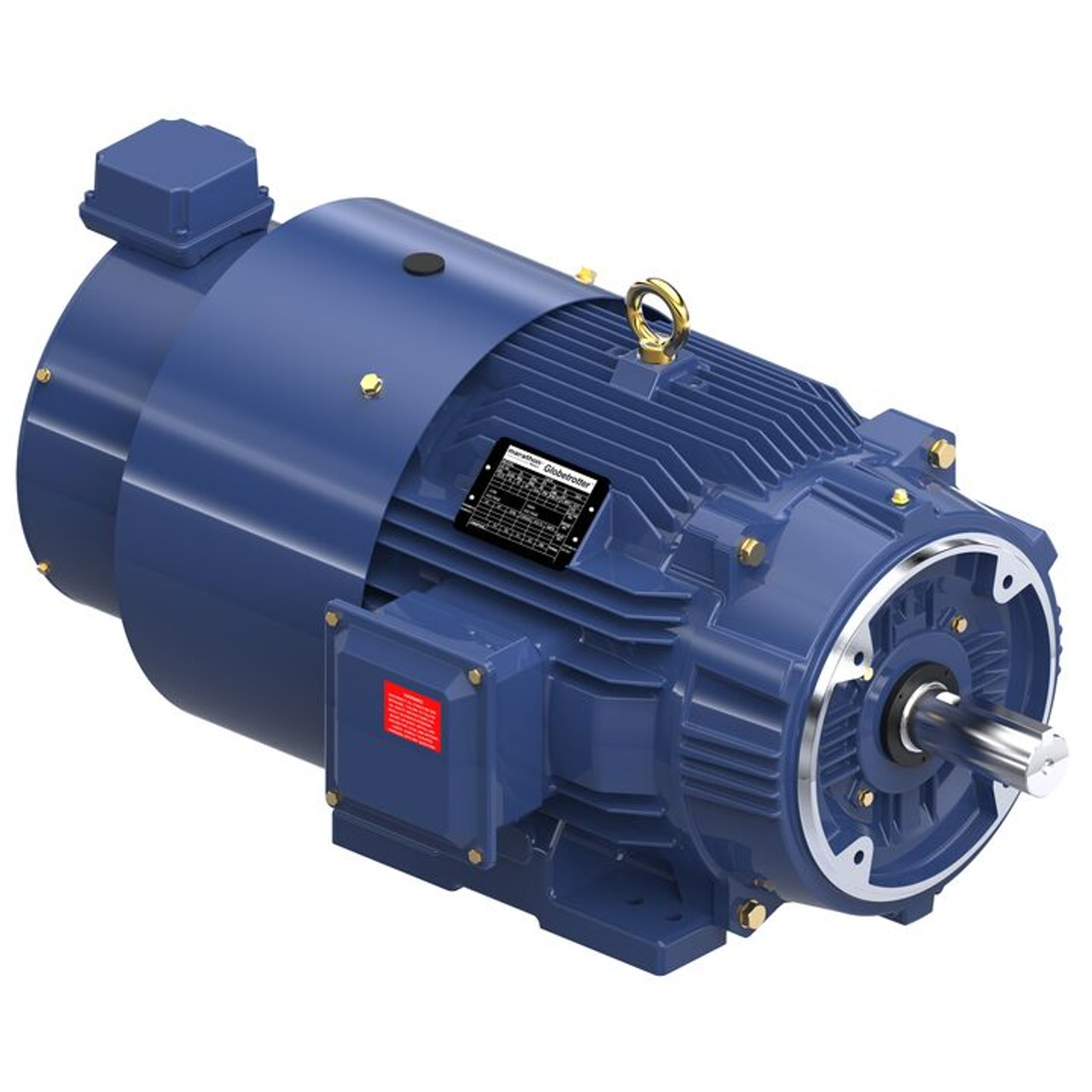 Y582A, 20 HP, 3 Ph, 60 Hz, 230/460 V, 1200 RPM, 286TC Frame, TEBC-AXIAL, Blue Max® Inverter Duty Encoder Motor, 286THFCD8086