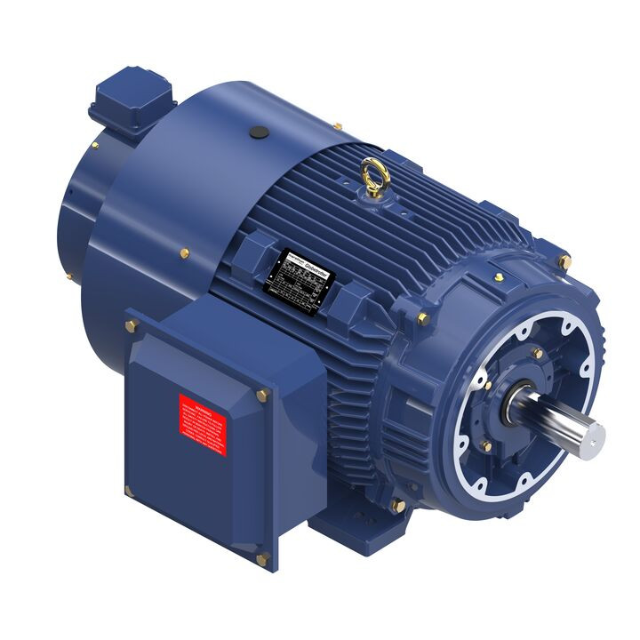 Y585A, 40 HP, 3 Ph, 60 Hz, 230/460 V, 1200 RPM, 364TC Frame, TEBC-AXIAL, Blue MaxÂ® Inverter Duty Encoder Motor, 364THFCD8391