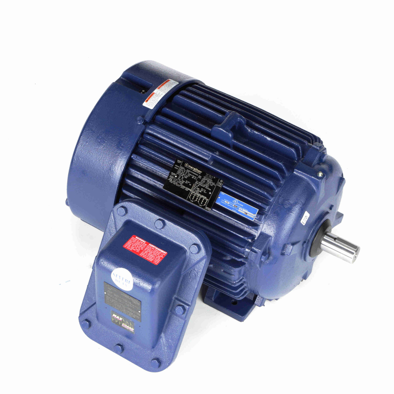 Marathon Electric E546, 25 Hp, 3600 Rpm, 284TS FR, 230/460 Vac, 3 PH ...