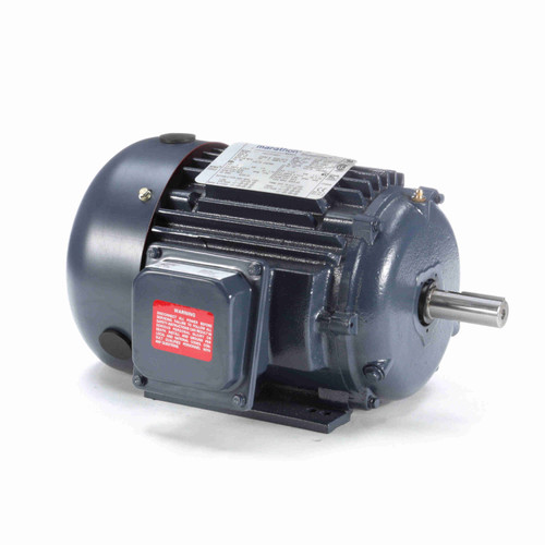 GT1007, 2 Hp, 1800 Rpm, 145T FR, 230/460 Vac, 3 PH, TEFC, Rigid