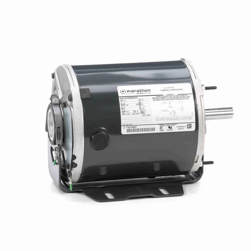 H137, 1/4 Hp, 1200 Rpm, 56 FR, 115 Vac, 1 PH, TEAO, Resilient Base-Thru Bolt, Farm Duty, Auto Overload, 5KH49MN6057S.
