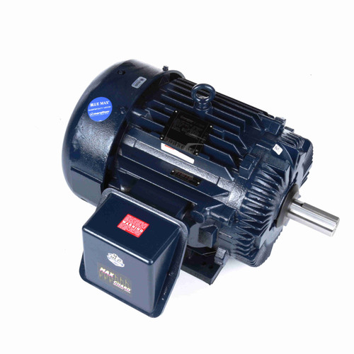 Y574, 75 Hp, 1800 Rpm, 365T FR, 230/460 Vac, 3 PH, TEFC, Rigid Base, Inverter Duty, Blue Max 2000, 365THFS8036