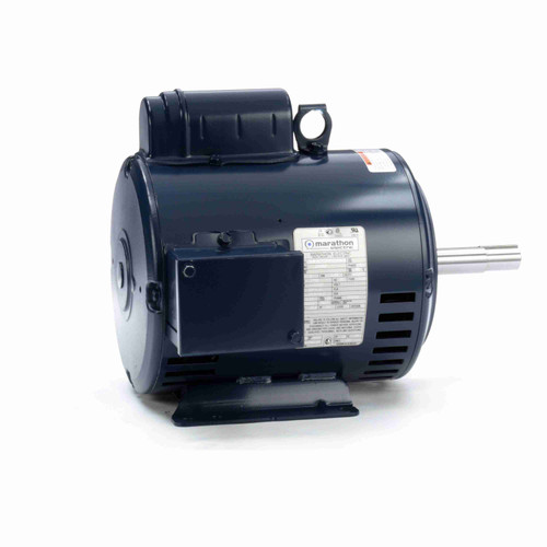 Z405A, 2 Hp, 1800 Rpm, 182JM FR, 115/230 V, 1 PH, Dripproof, C-Face Footed, Close-Coupled Pump, JM, 182TCDW7074.