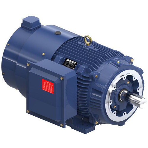 Y588A, 75 HP, 3 Ph, 60 Hz, 230/460 V, 1200 RPM, 405TC Frame, TEBC-AXIAL, Blue Max® Inverter Duty Encoder Motor, 405THFCD8378