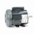 C273, 1 Hp, 3600 Rpm, 56 FR, 115/230 V, 1 PH, TEFC, Rigid Base, General Purpose, Auto Overload, 5KC49NN2130X.