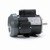 C276, 1 Hp, 1800 Rpm, 56 FR, 115/230 V, 1 PH, TEFC, Rigid Base, General Purpose, Auto Overload, 5KC49TN0034X.
