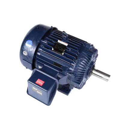 Y575, 100 HP, 3 Ph, 60 Hz, 230/460 V, 1800 RPM, 405T Frame, TEFC, Blue ...