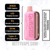 Peach Planetberry Lost Mary Quasar OS25000 Disposable Vape Specifications