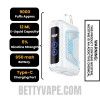White Yummy Grape RAZ TN9000 Disposable Vape Specifications