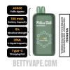 Spearmint Pillow Talk Nic Control NC40000 Disposable Vape Specifications