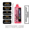Sour Strawberry Dragon Lost Mary MO20000 Pro Super Edition Vape Specifications