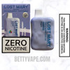 Triple Berry Duo Ice Lost Mary OS5000 Zero Nicotine Vape with package box