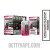 Clear Crimson OXBAR Ice-Nic Control Disposable Vape With Bundle Pack
