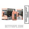 Sour Peachy O's OXBAR Ice-Nic Control Disposable Vape With Bundle Pack