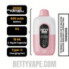 Pink Milk Hidden Hills X Fifty Bar 20k Disposable Vape Specifications