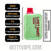 Cranberry Kiwi Lost Mary OS5000 Vape Specifications
