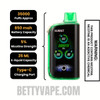 Lime Sparkle Fasta Burrst 35000 (Fizz Series) Vape Specifications