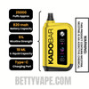 Banana Taffy Freeze Kado Bar Rizz 25000 Disposable Vape Specifications Banana Taffy Freeze Kado Bar Rizz 25000 Disposable Vape Specifications