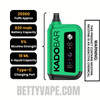 Miami Mint Kado Bar Rizz 25000 Disposable Vape Specifications