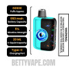 Blue Razz Iced Kangvape Speedy Beast X 60K Disposable Vape Specifications