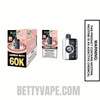 Caribbean Nights Kangvape Speedy Beast X 60K Disposable Vape  With Package Box