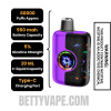 Midnight Aurora Kangvape Speedy Beast X 60K Disposable Vape Specifications