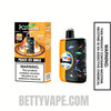 Peach O's Rings Kangvape Speedy Beast X 60K Disposable Vape With Bundle Pack