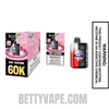 Rosy Dauphine Kangvape Speedy Beast X 60K Disposable Vape With Bundle Box