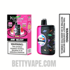 Ruby Delight Kangvape Speedy Beast X 60K Disposable Vape With Package Box