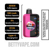 Ruby Delight Kangvape Speedy Beast X 60K Disposable Vape Specification