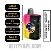 Tropical Starburst Kangvape Speedy Beast X 60K Disposable Vape Specification