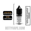 Blood Orange Peach Salt Coastal Clouds Salt Nic 30 ML Specifications