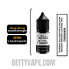 Menthol Salt Coastal Clouds Salt Nic 30 ML Specifications