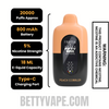 Peach Cobbler Fifty Bar 20K Disposable Vape specifications