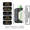 Menthol VIHO TRX 50K Disposable Vape Specifications