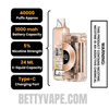 Pineapple Passion Orange Lost Mary Nera Pureview 40K Vape Kit Specifications