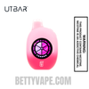 White Peach/Raspberry Flum UT Bar 50K Disposable Vape White Peach/Raspberry Flum UT Bar 50K Disposable Vape