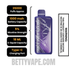 Mountain Berry Lost Mary MT35000 Turbo Vape specifications