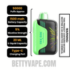 Lemon Refresher VIHO TRX 50K Disposable Vape Specifications