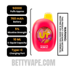 Strawberry/Watermelon Icy Flum UT Bar 50K Disposable Vape specifications
