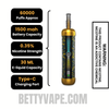 Blackcurrant Ice OLIT Hookalit Pro 60K Disposable Vape Specifications