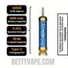 Blue Razz Lemonade OLIT Hookalit Pro 60K Disposable Vape Specifications