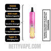 Pink Lemonade Lost Mary Nera Fullview 70K Disposable Pod Specifications
